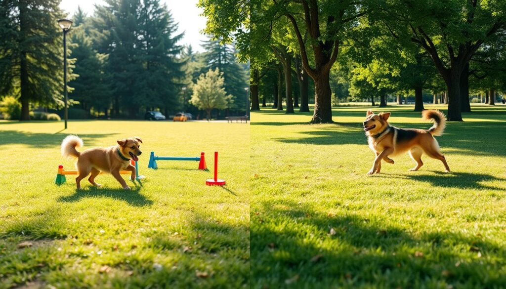 size-specific training for dogs